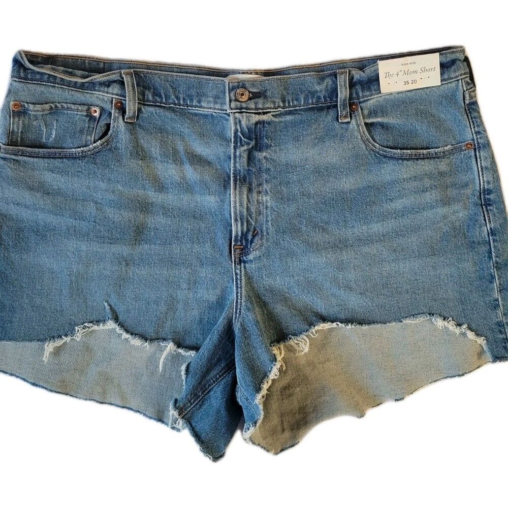 Abercrombie & Fitch The 4" High Rise Mom Short size 35/20